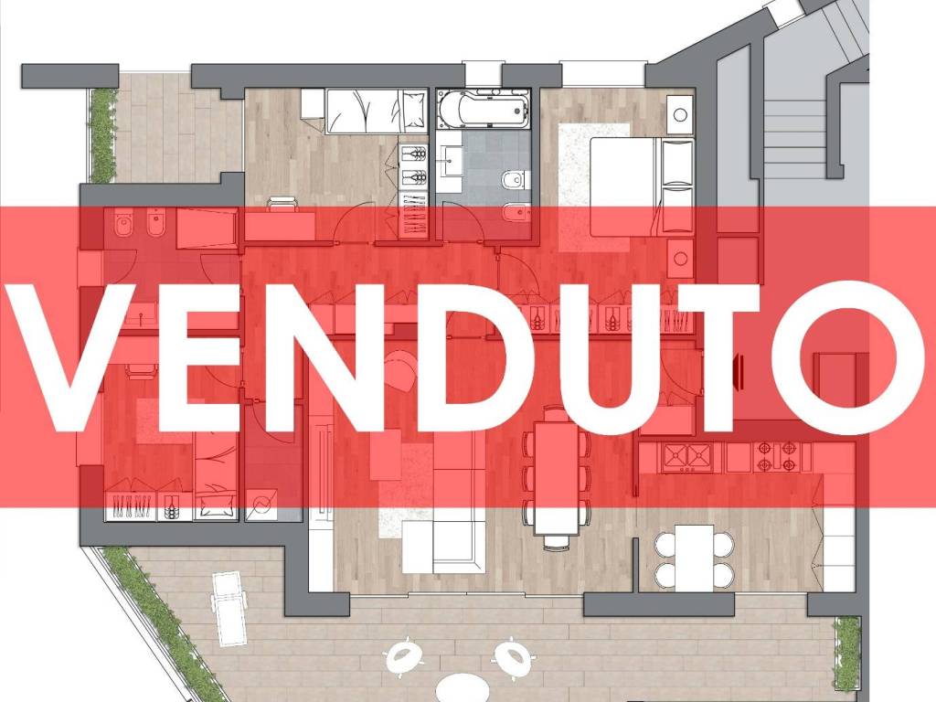 appartamento in vendita a Saronno