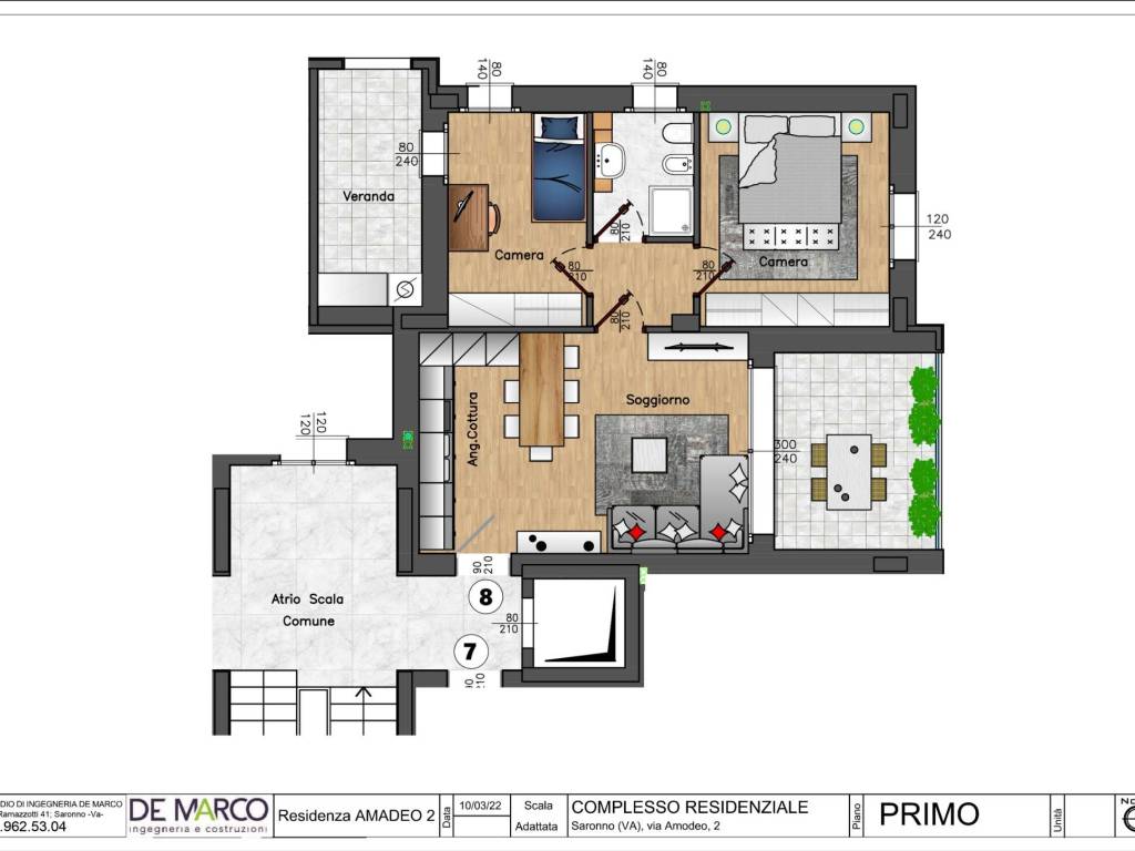 appartamento in vendita a Saronno