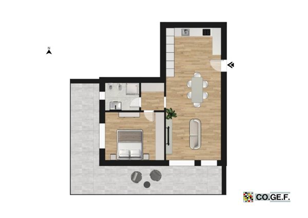 appartamento in vendita a Saronno