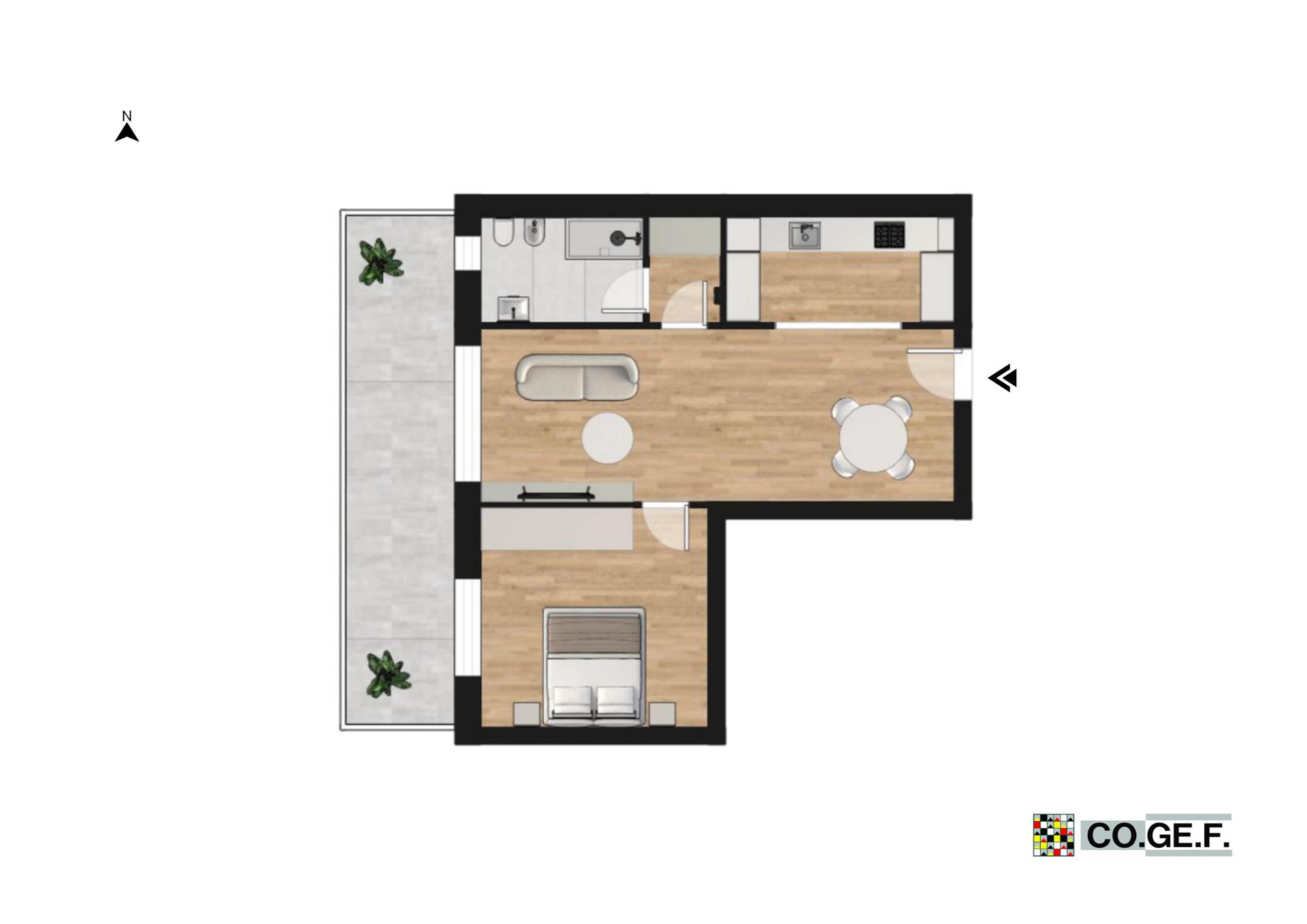 appartamento in vendita a Saronno