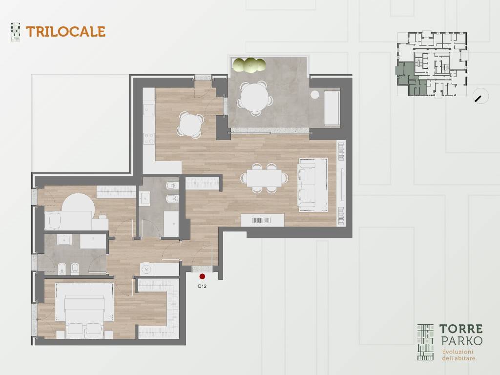 appartamento in vendita a Saronno