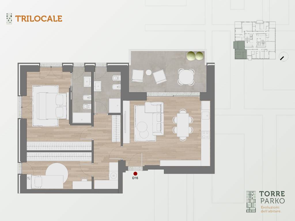 appartamento in vendita a Saronno