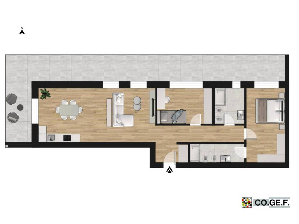 appartamento in vendita a Saronno