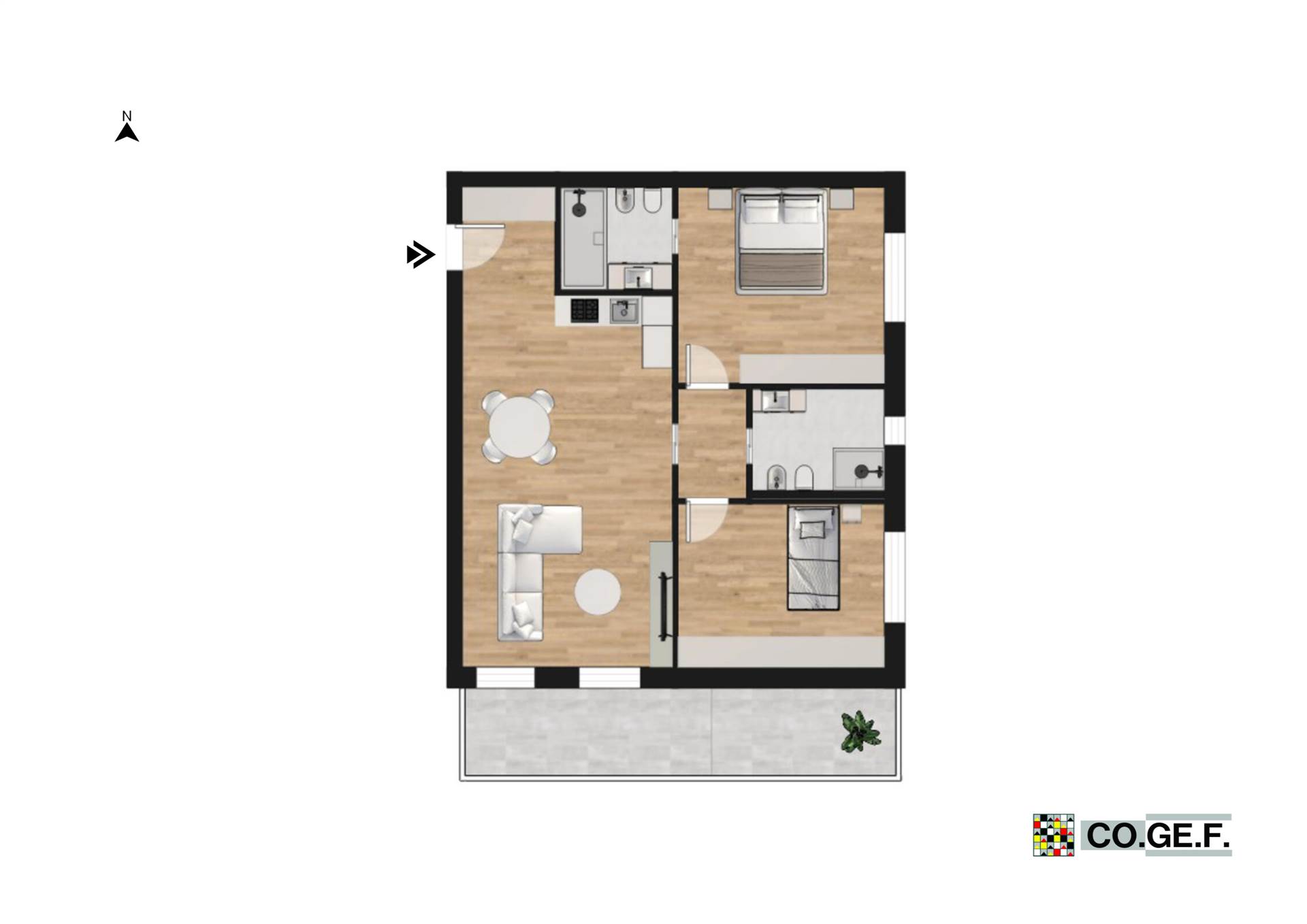 appartamento in vendita a Saronno