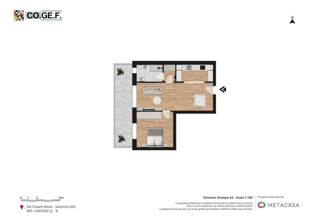 appartamento in vendita a Saronno