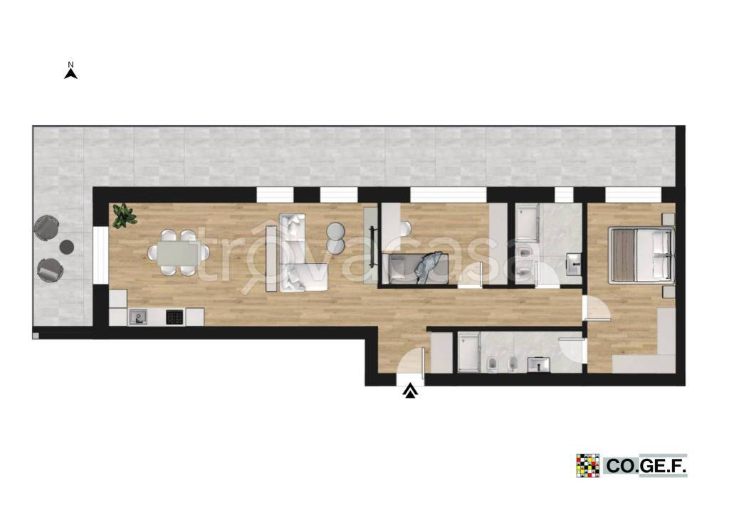 appartamento in vendita a Saronno