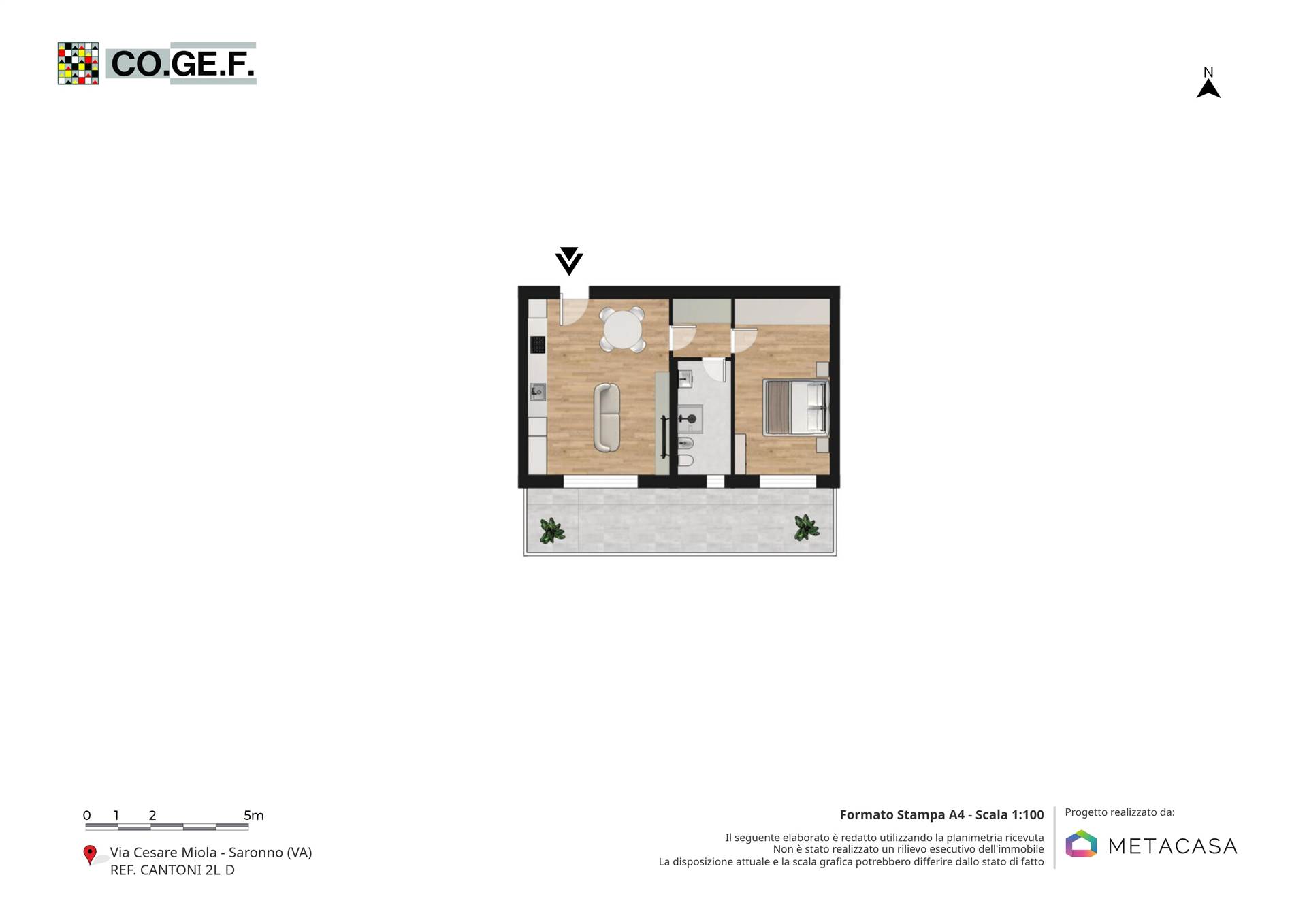 appartamento in vendita a Saronno