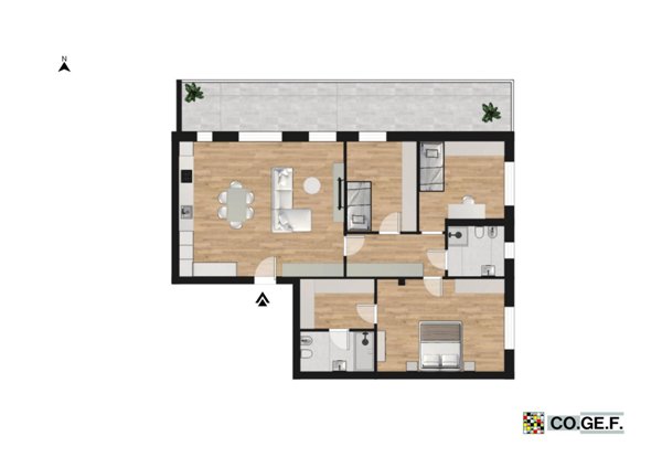 appartamento in vendita a Saronno