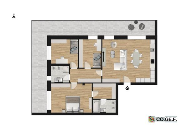 appartamento in vendita a Saronno