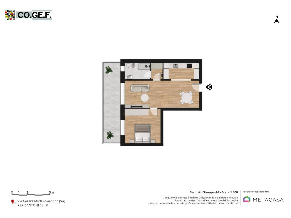 appartamento in vendita a Saronno