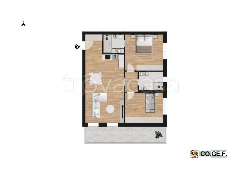 appartamento in vendita a Saronno