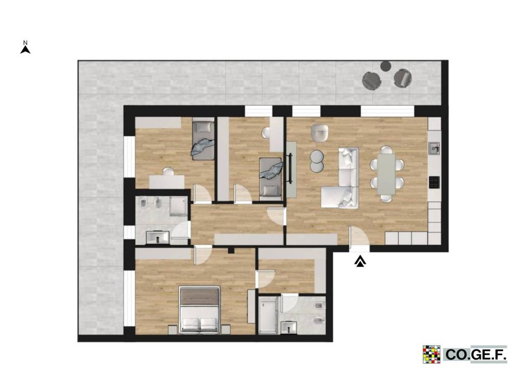 appartamento in vendita a Saronno