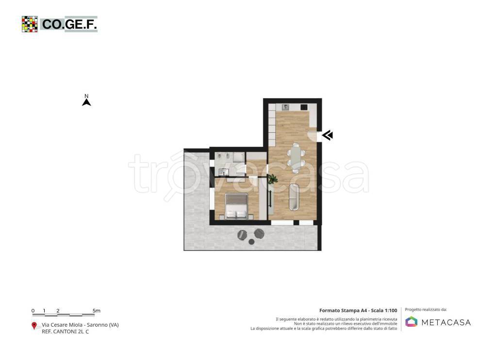 appartamento in vendita a Saronno