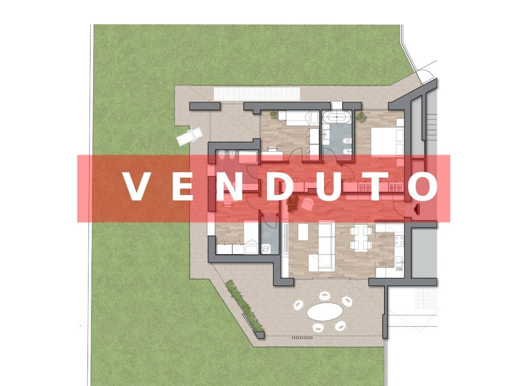 appartamento in vendita a Saronno