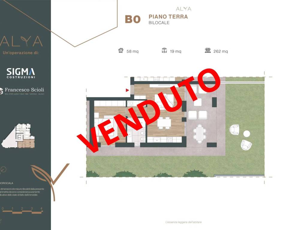 appartamento in vendita a Saronno in zona Campo dei Fiori