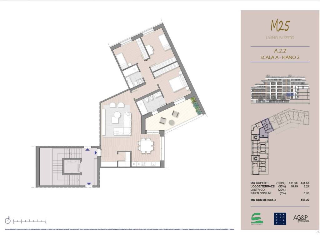 appartamento in vendita a Sesto Calende