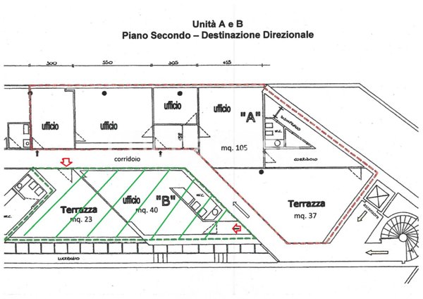 ufficio in vendita a Sesto Calende in zona Sant'Anna