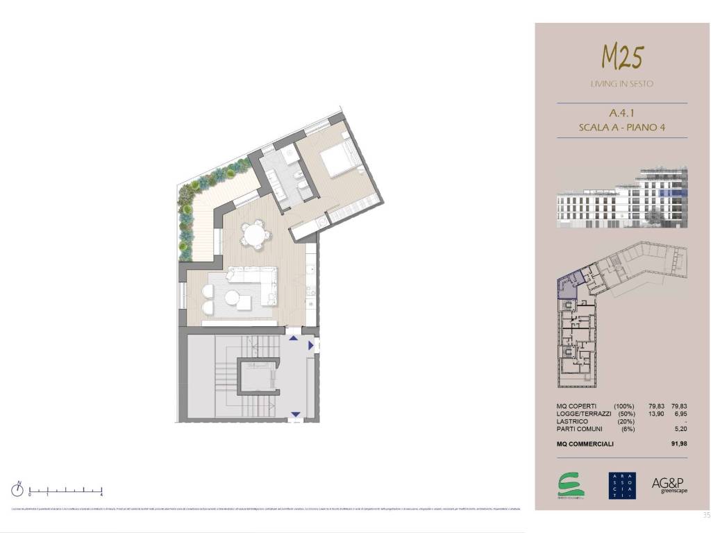 appartamento in vendita a Sesto Calende