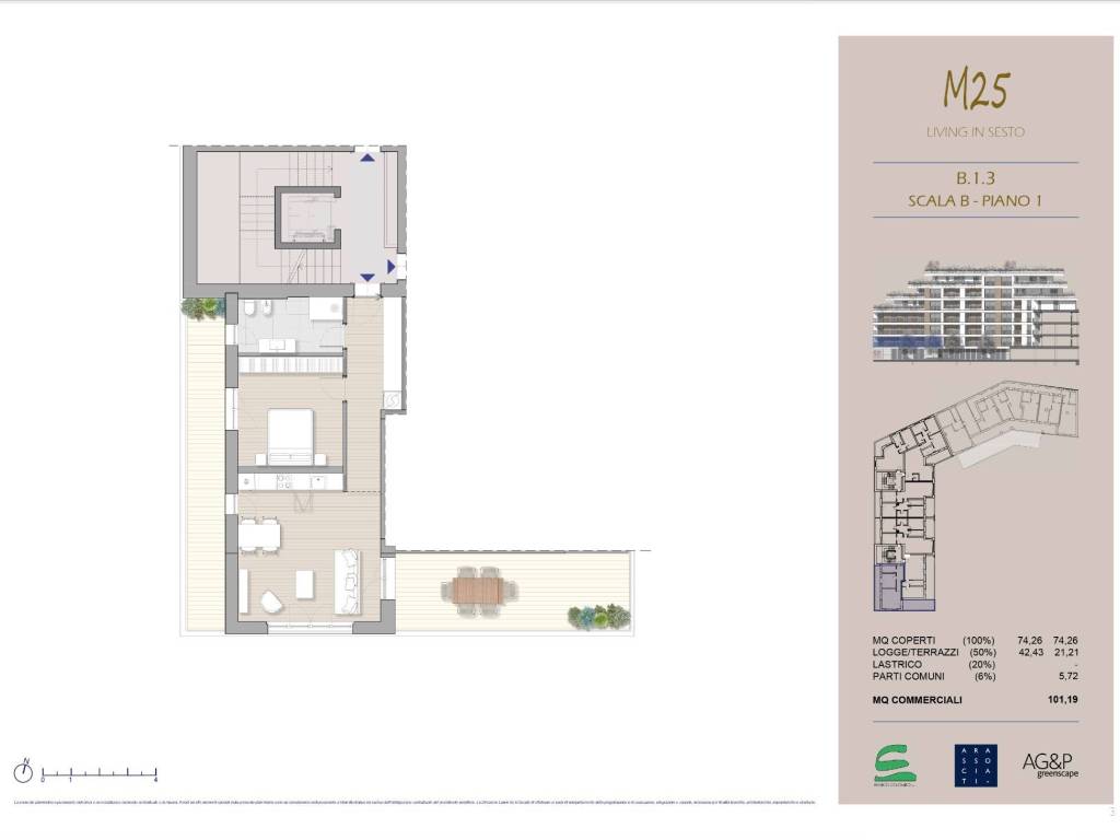 appartamento in vendita a Sesto Calende