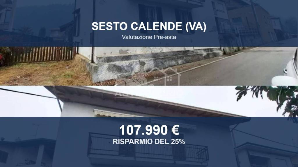 appartamento in vendita a Sesto Calende in zona Oca