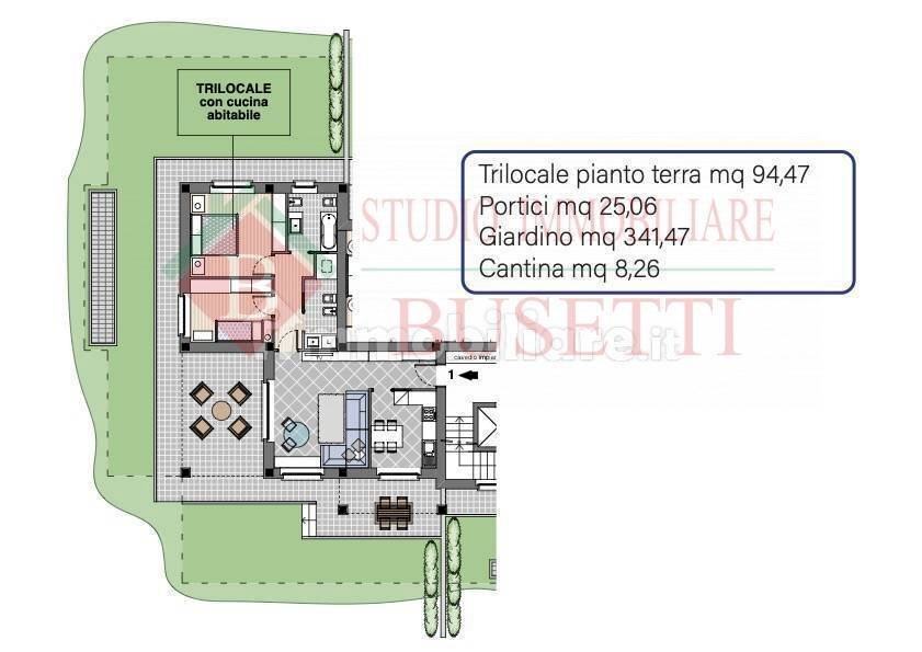 appartamento in vendita a Solbiate Olona