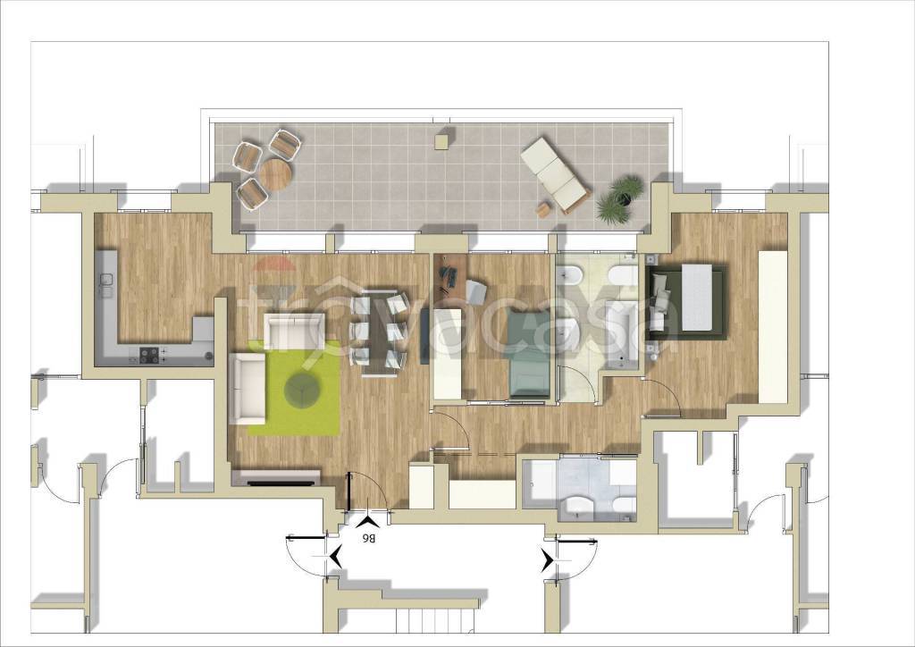 appartamento in vendita a Somma Lombardo