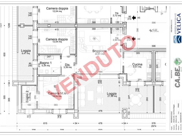 appartamento in vendita ad Uboldo