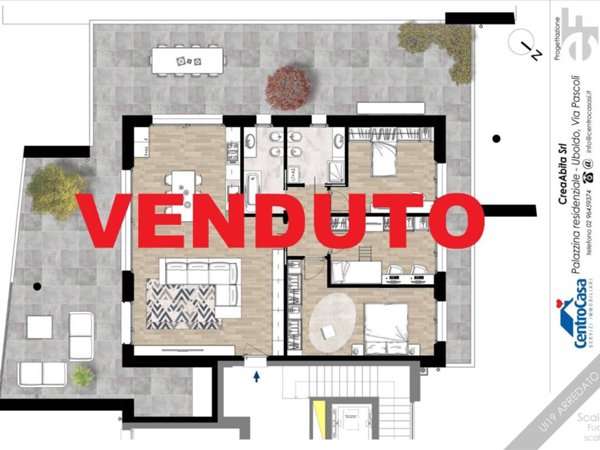 appartamento in vendita ad Uboldo