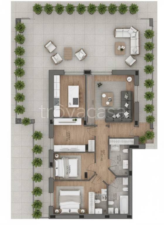 appartamento in vendita ad Uboldo