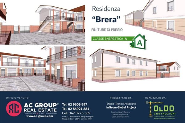 appartamento in vendita ad Uboldo