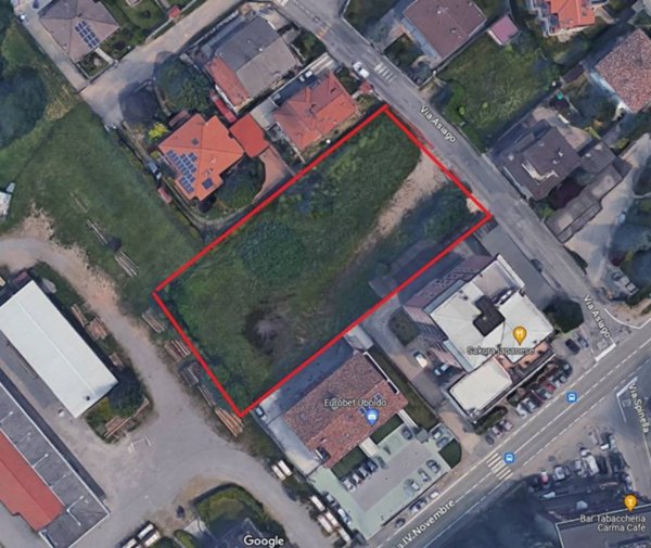 terreno edificabile in vendita ad Uboldo