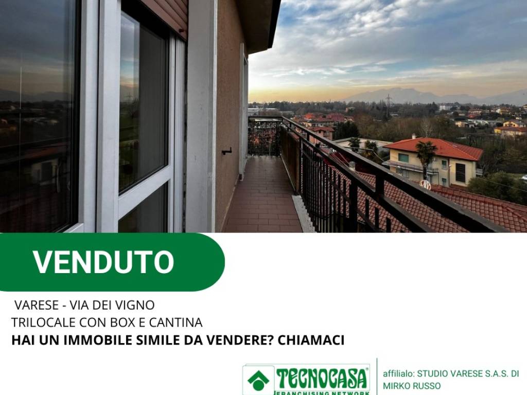appartamento in vendita a Varese in zona Giubiano