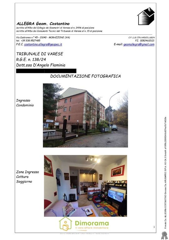 appartamento in vendita a Varese in zona Masnago