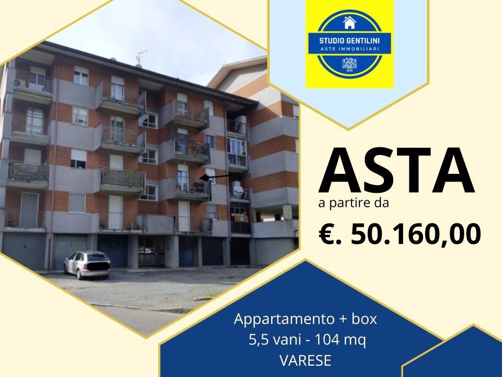 appartamento in vendita a Varese in zona Viale Belforte