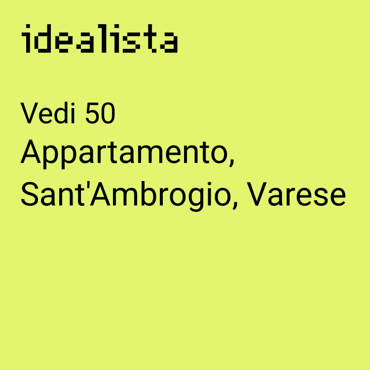 appartamento in vendita a Varese in zona Sant'Ambrogio
