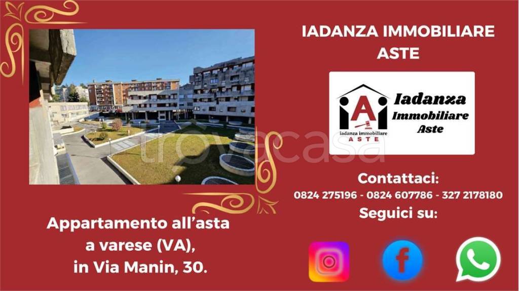 appartamento in vendita a Varese in zona Masnago