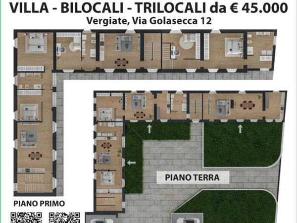 casa indipendente in vendita a Vergiate