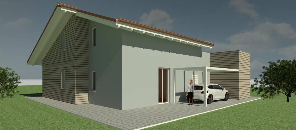 casa indipendente in vendita a Vergiate in zona Corgeno