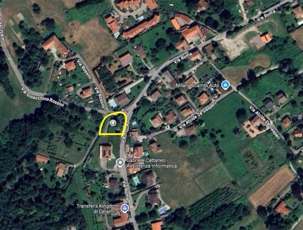 terreno edificabile in vendita a Cadrezzate con Osmate in zona Osmate