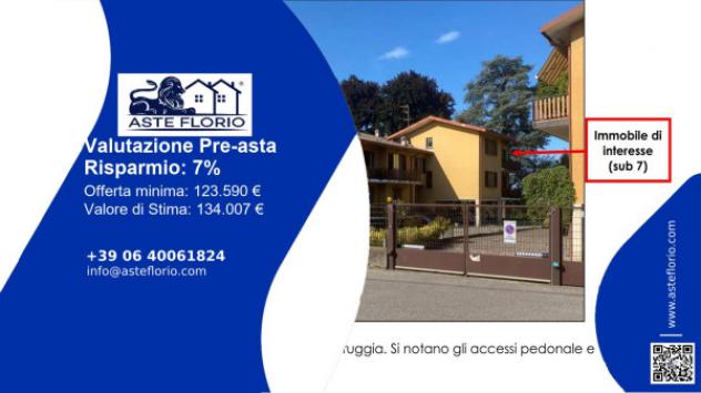 appartamento in vendita ad Albavilla in zona Saruggia