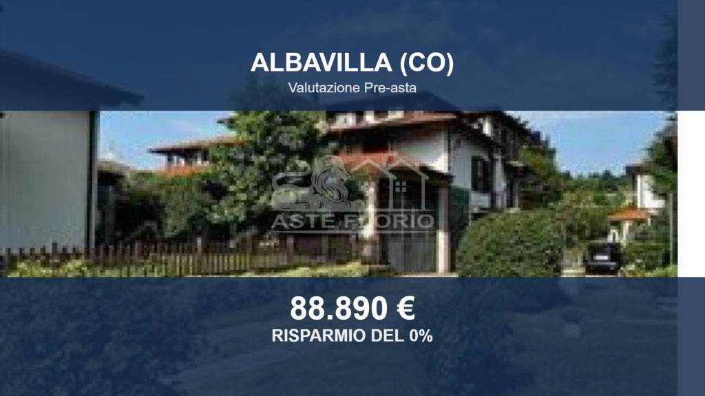 appartamento in vendita ad Albavilla in zona Carcano
