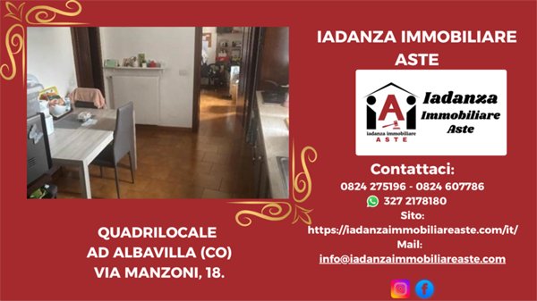 appartamento in vendita ad Albavilla in zona Vill'Albese