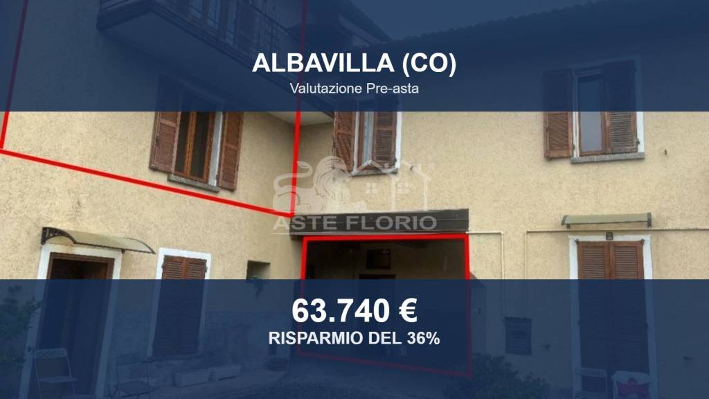 appartamento in vendita ad Albavilla in zona Vill'Albese