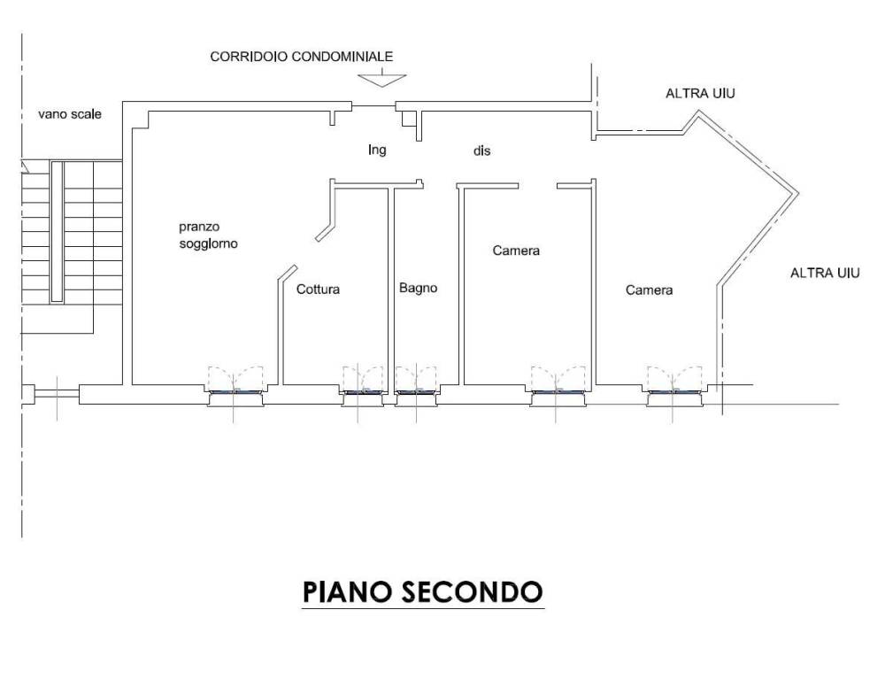 appartamento in vendita ad Alserio