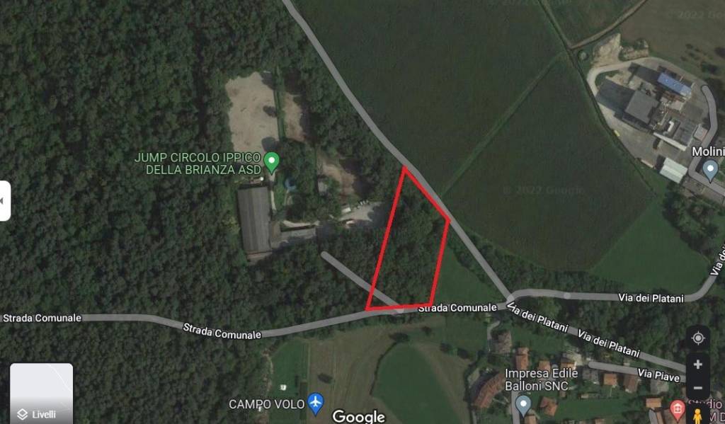 terreno agricolo in vendita ad Alzate Brianza in zona Verzago