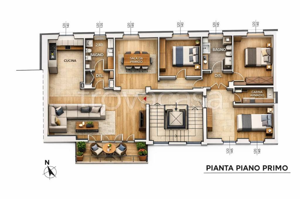 appartamento in vendita ad Appiano Gentile