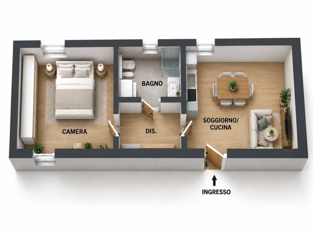 appartamento in vendita ad Appiano Gentile