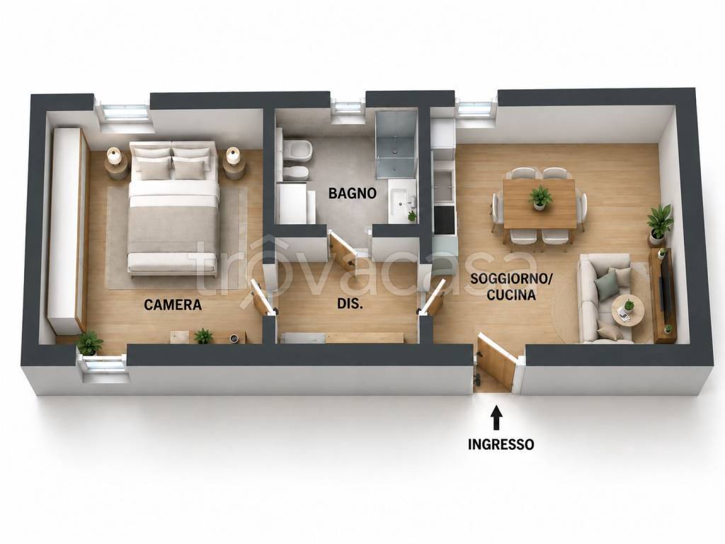 appartamento in vendita ad Appiano Gentile