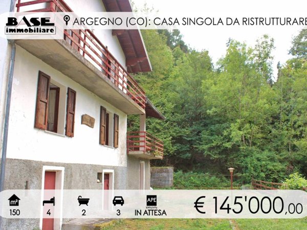 casa indipendente in vendita ad Argegno