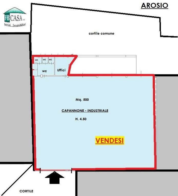 appartamento in vendita ad Arosio